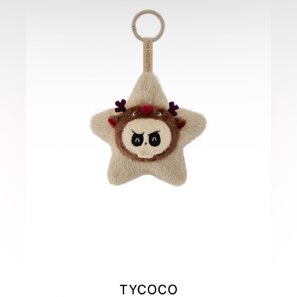 THE MONSTERS classic series - sparkly plush pendant